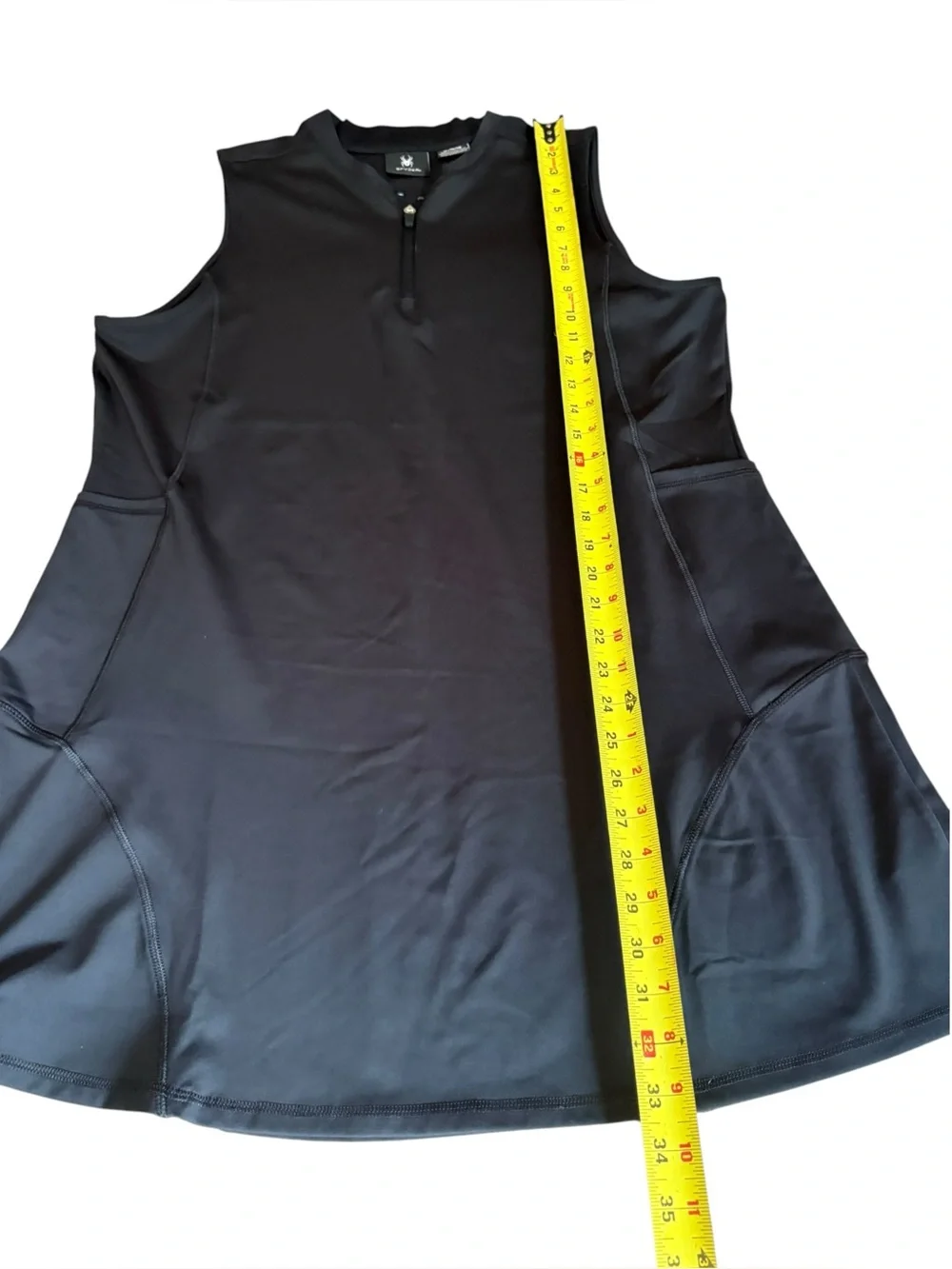 Spyder Sleeveless Athletic Dress Womens Size XL Black